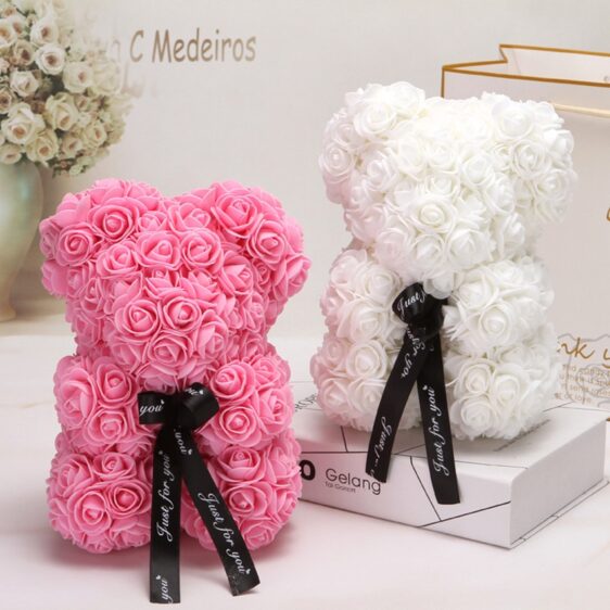 Rose Flower Teddy Bear!
