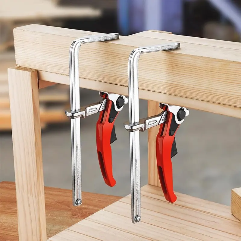 SAKER® Ratcheting Table Clamp Tools For Bessey Mafell Bosch Festool Making It Suitable For Various Cutting Guide Rails